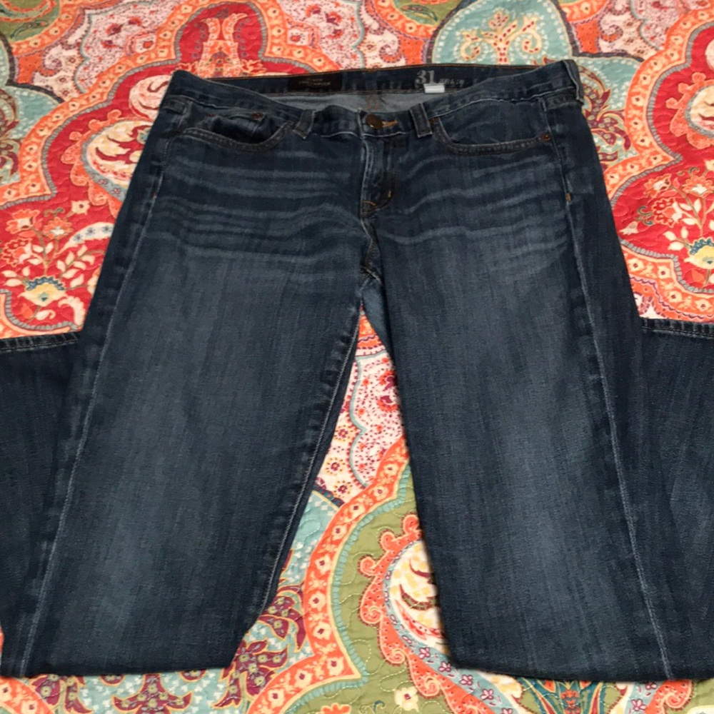 J.Crew Toothpick Ankle Jeans
